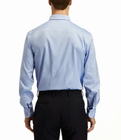 Hickey Freeman Modern Fit Spread Collar Solid Dress Shirt