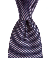 Hickey Freeman Non-Solid 3 1/4#double; Woven Silk Tie