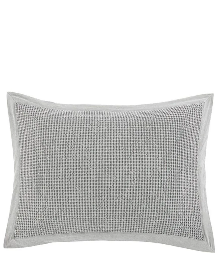 HiEnd Accents Waffle Weave Sham, Pair