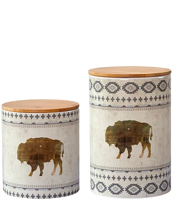 HiEnd Accents 2-Piece Free Spirit Canister Set