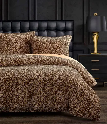 HiEnd Accents Adrienne Leopard Comforter Mini Set