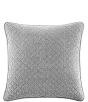 Indigo Hill by HiEnd Accents Anna Diamond Quilted Euro Sham