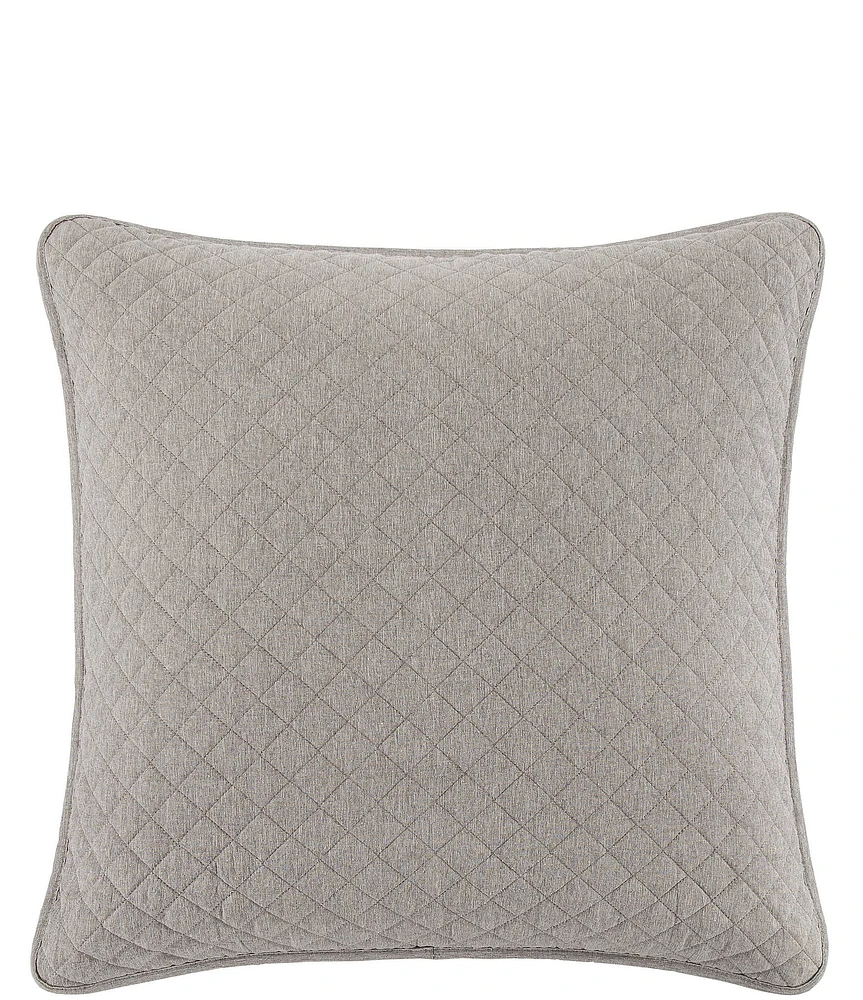 HiEnd Accents x Indigo Hill Anna Diamond Quilted Euro Sham