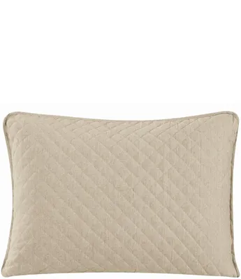 Indigo Hill by HiEnd Accents Anna Diamond Quilted Pillow Sham, Pair