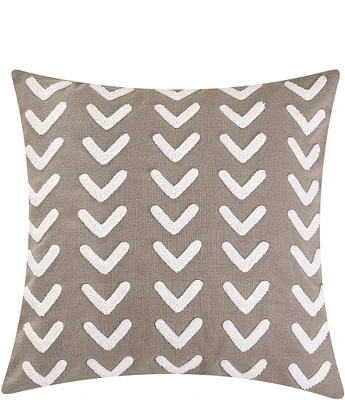 Paseo Road by HiEnd Accents Applique Arrow Square Pillow