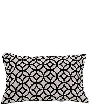 HiEnd Accents Augusta Geometric Pillow