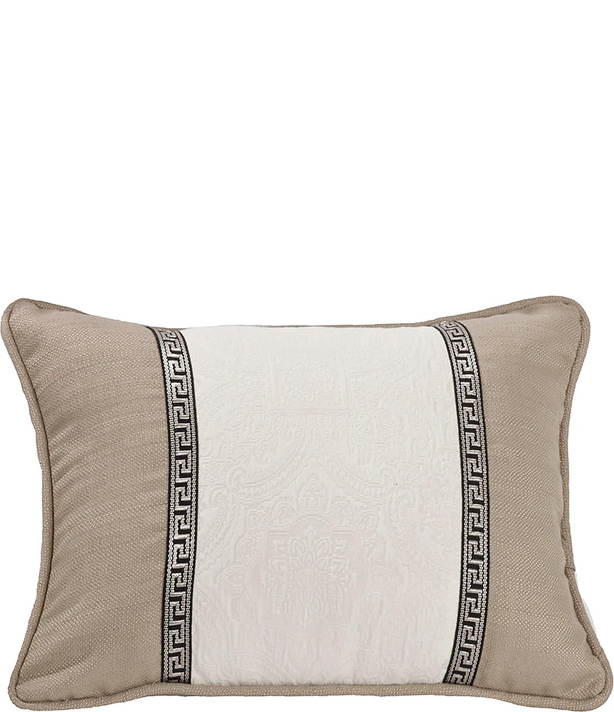 HiEnd Accents Augusta Oblong Matelasse Pillow