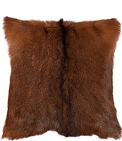 Paseo Road by HiEnd Accents Axed Goat Fur Pillow