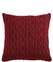 HiEnd Accents Cable Knit Euro Sham