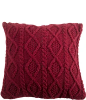 HiEnd Accents Cable Knit Pillow