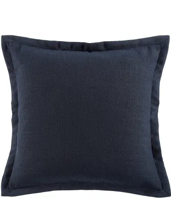 HiEnd Accents Camden Textured Navy Euro Sham