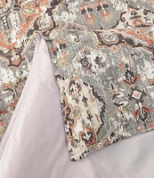 HiEnd Accents Carmen Medallion Print Comforter Mini Set