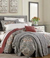 HiEnd Accents Carmen Medallion Print Duvet Cover Mini Set