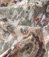 HiEnd Accents Carmen Medallion Print Duvet Cover Mini Set
