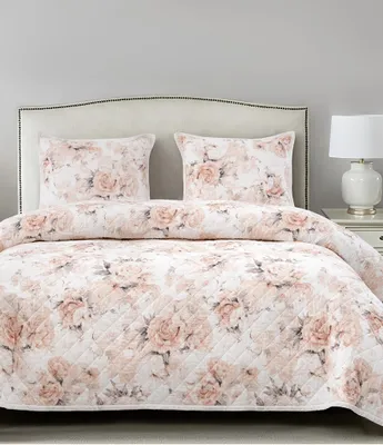 HiEnd Accents Collette Blush Quilt Mini Set