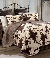 Paseo Road by HiEnd Accents Cowhide Reversible Quilt Mini Set