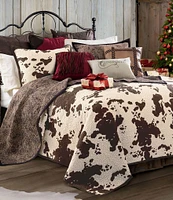 Paseo Road by HiEnd Accents Cowhide Reversible Quilt Mini Set