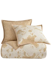 Paseo Road by HiEnd Accents Elsa Reversible Cowhide Paisley Print Quilt Mini Set