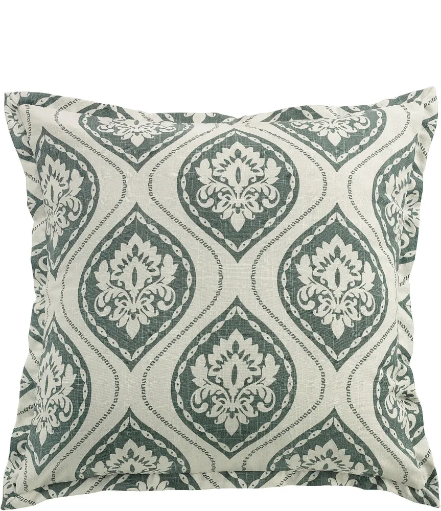 HiEnd Accents Graphic Floral Print Euro Sham