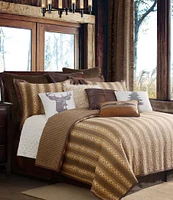 HiEnd Accents x Paseo Road Hill Country Vegan Leather Square Pillow