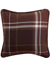 Paseo Road by HiEnd Accents Jackson Plaid Euro Sham