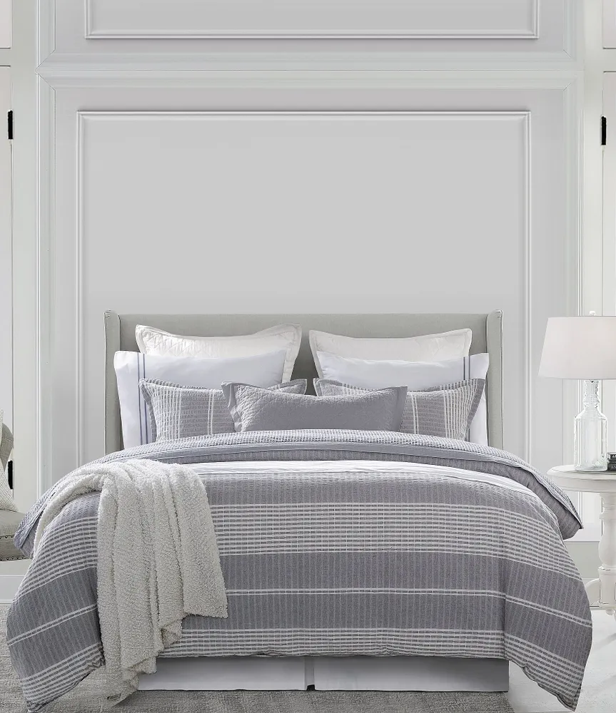 HiEnd Accents Lane Stripe Duvet Cover Mini Set