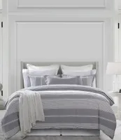 HiEnd Accents Lane Stripe Duvet Cover Mini Set