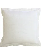 HiEnd Accents White Linen Euro Sham