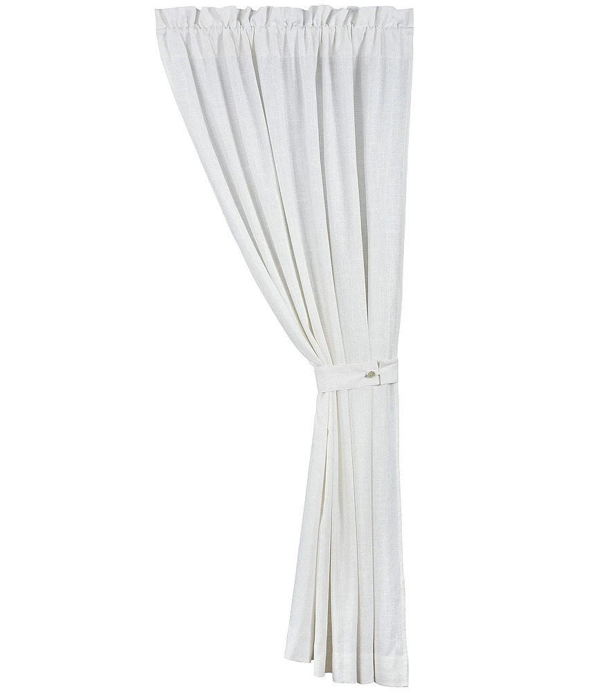 HiEnd Accents Luna Collection Washed Lined Drapery Panel