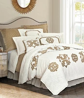 HiEnd Accents Madison Linen Duvet Cover Mini Set