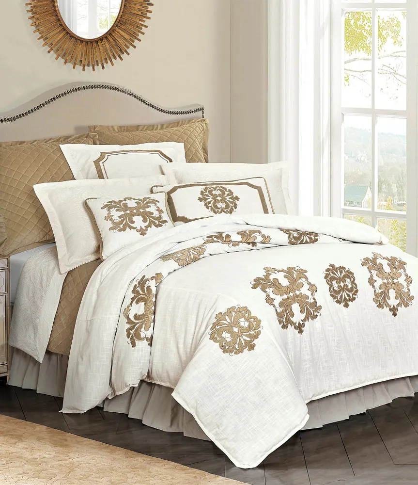 Melinda Washed Linen Bedding Set