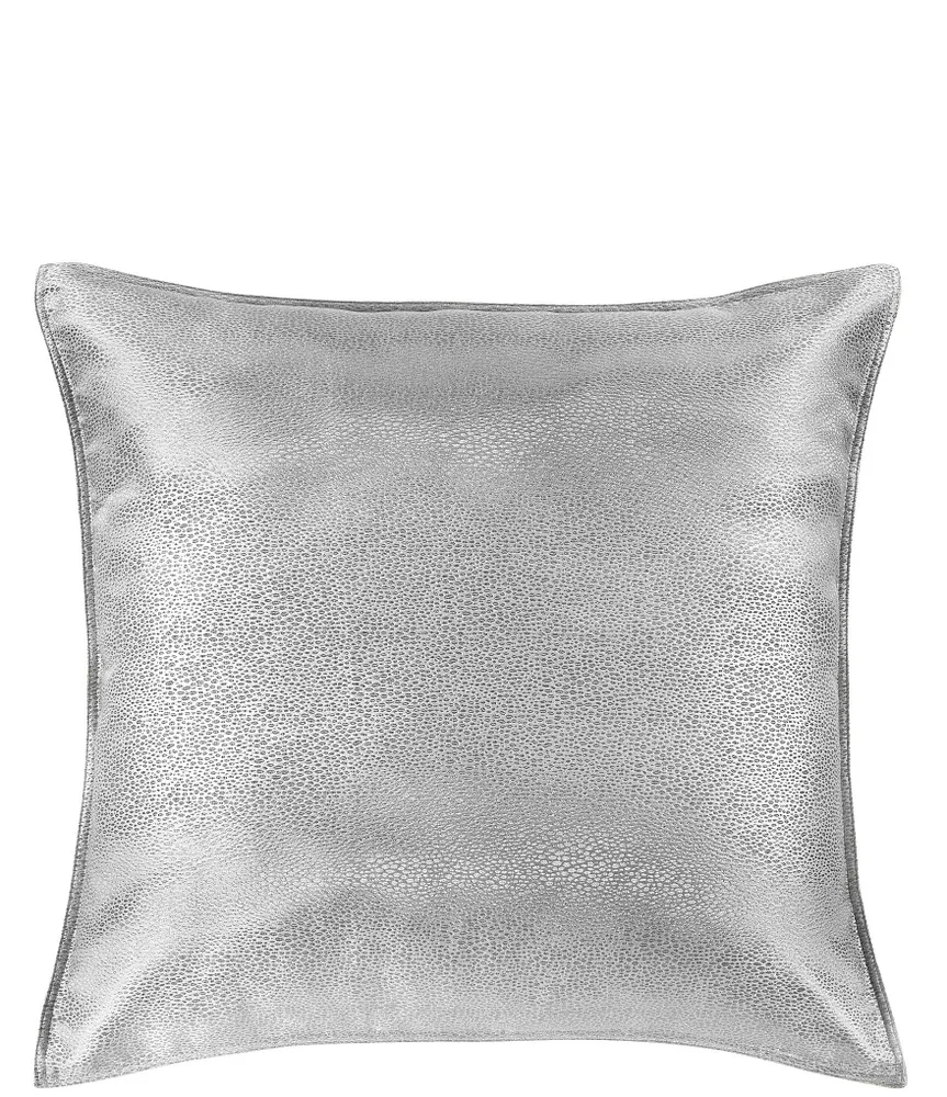 HiEnd Accents Marilyn Modern Bubble Metallic Euro Sham