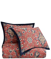 HiEnd Accents Melinda Washed Linen Duvet Cover Mini Set