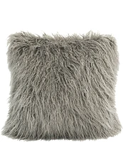 HiEnd Accents Mongolian Faux Fur Pillow