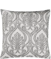 HiEnd Accents Nicole Eyelash Damask Pattern Euro Sham