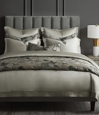 HiEnd Accents Pastoral Jacquard Duvet Cover Mini Set