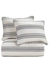 HiEnd Accents Prescott Stripe Duvet Cover Mini Set