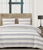 HiEnd Accents Prescott Stripe Duvet Cover Mini Set