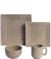 HiEnd Accents Savannah 16-Piece Place Setting