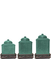 HiEnd Accents Savannah Canister Set