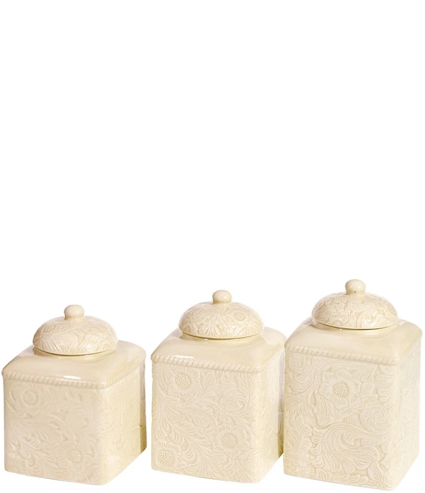 HiEnd Accents Savannah Canisters, Set of 3