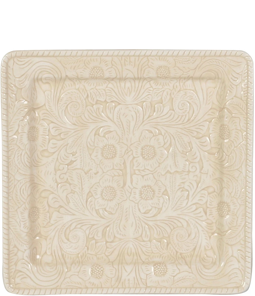 HiEnd Accents Savannah Glazed Serving Platter