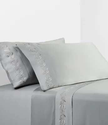 HiEnd Accents Scroll Embroidery Sheet Set