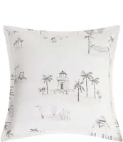 HiEnd Accents Seaside Lyocell Euro Sham