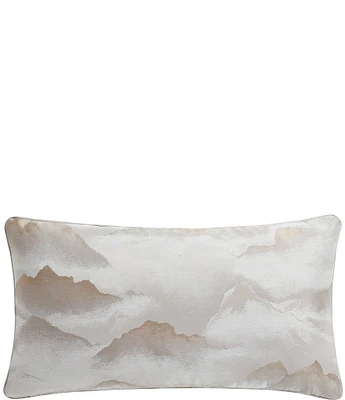 HiEnd Accents Serenity Modern Woven Jacquard Lumbar Pillow