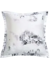 HiEnd Accents Ski Toile Lyocell Euro Sham