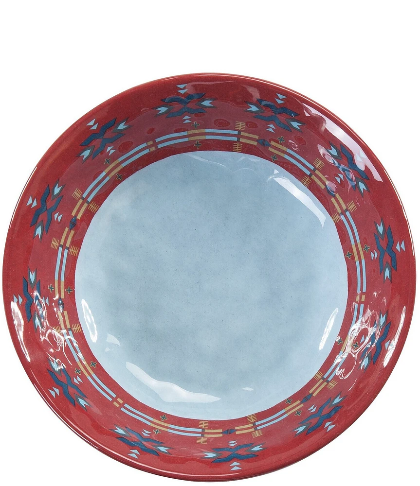 HiEnd Accents Spirit Valley Collection Southwestern Melamine Bowls, Set of 4