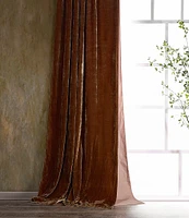 HiEnd Accents Stella Lined Silk Velvet Window Treatment