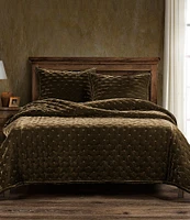 HiEnd Accents Stella Silk Velvet Quilt Mini Set