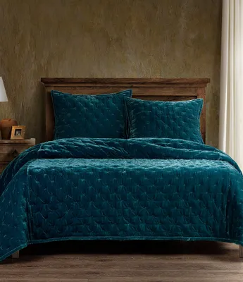 HiEnd Accents Stella Silk Velvet Quilt Mini Set